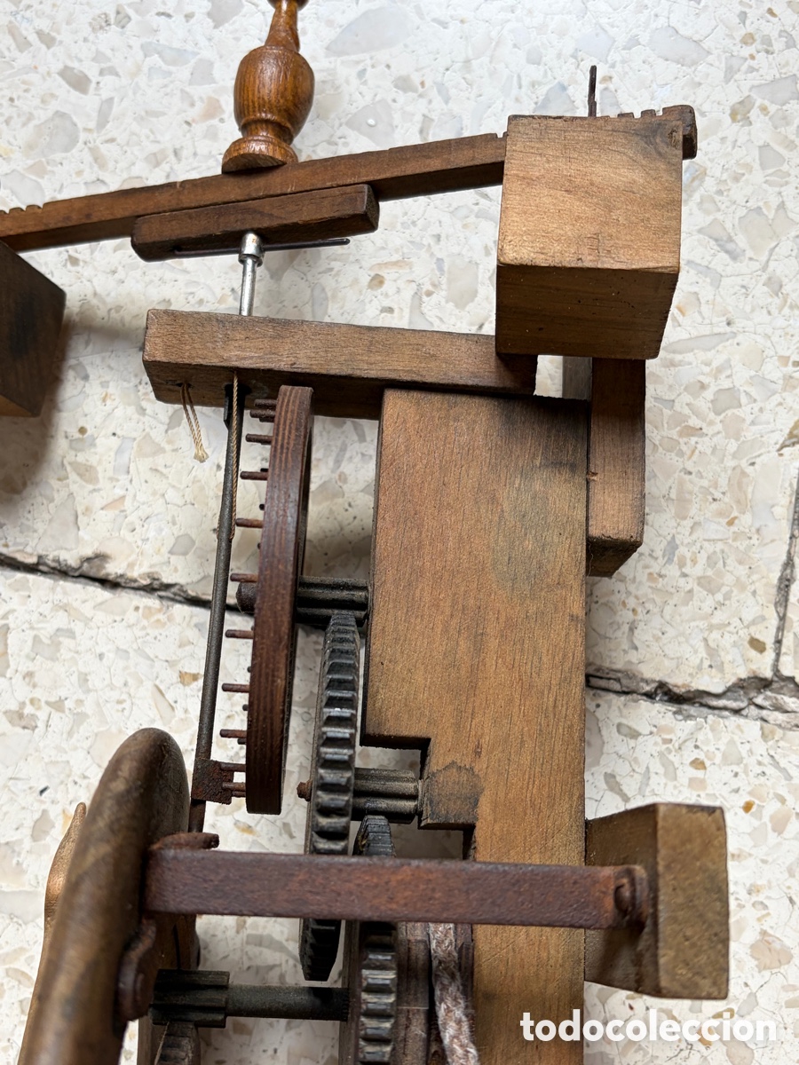 Relojes de pared: Reloj antiguo madera ARDAVIN - Foto 9
