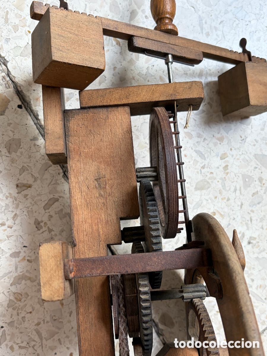 Relojes de pared: Reloj antiguo madera ARDAVIN - Foto 12