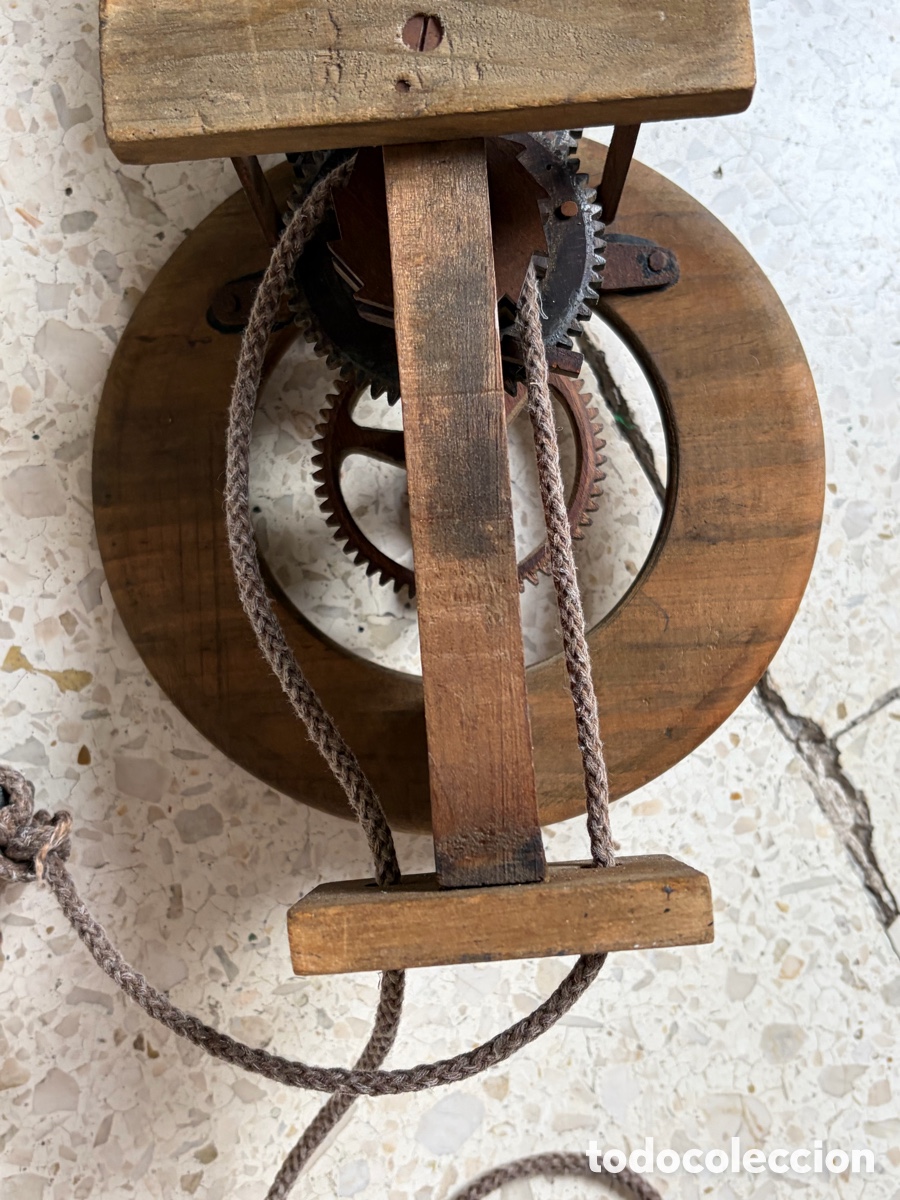 Relojes de pared: Reloj antiguo madera ARDAVIN - Foto 13