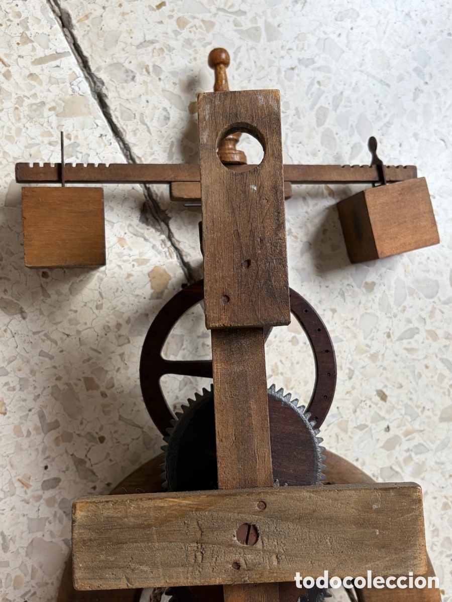 Relojes de pared: Reloj antiguo madera ARDAVIN - Foto 14