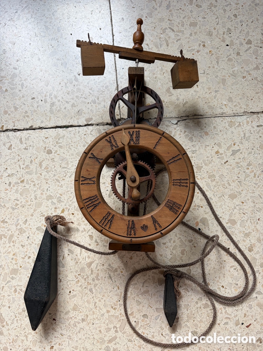 Relojes de pared: Reloj antiguo madera ARDAVIN