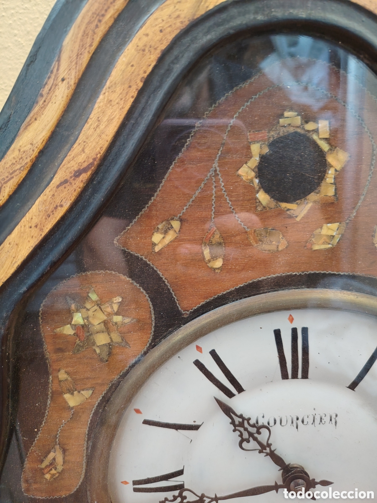 Relojes de pared: ANTIGUO RELOJ OJO DE BUEY FUNCIONANDO - Foto 2