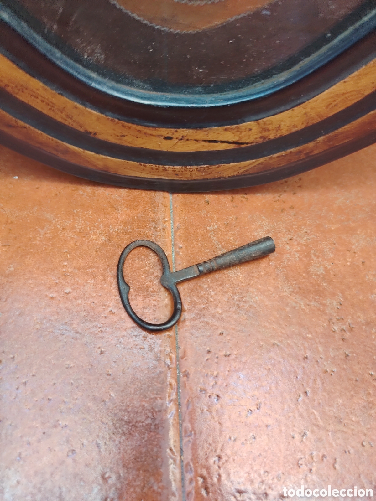 Relojes de pared: ANTIGUO RELOJ OJO DE BUEY FUNCIONANDO - Foto 5