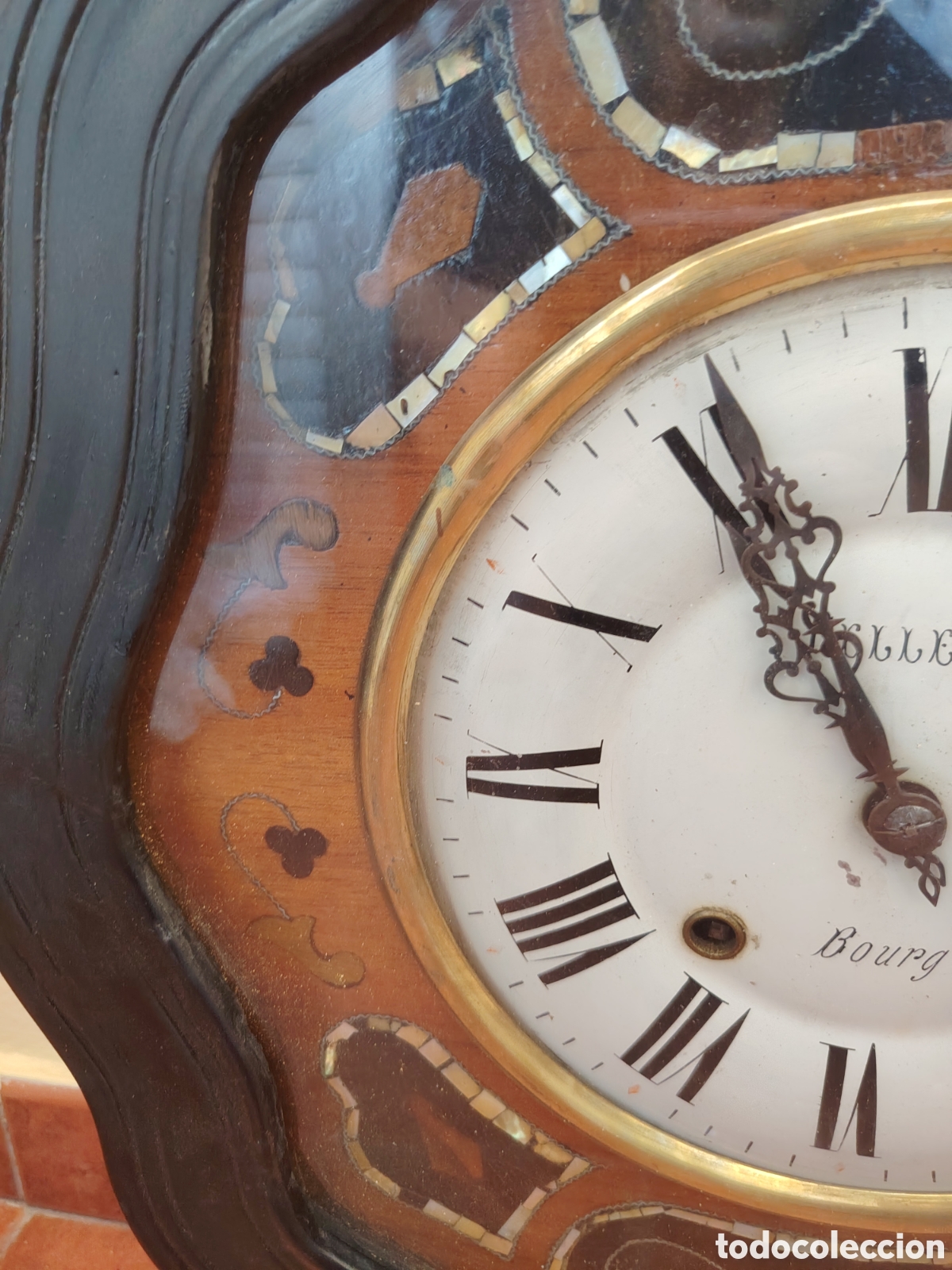 Relojes de pared: ANTIGUO RELOJ OJO DE BUEY FUNCIONANDO - Foto 5