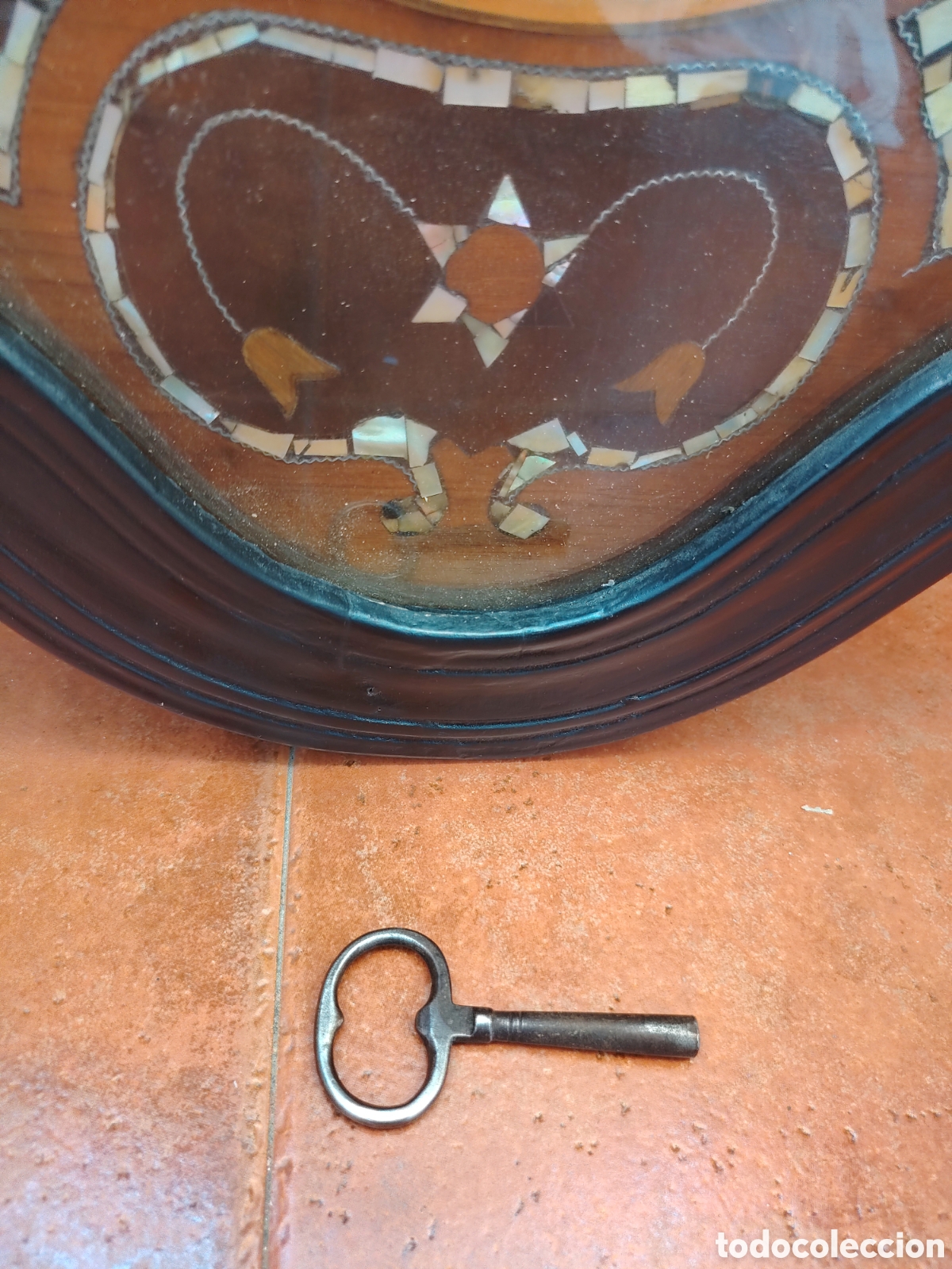Relojes de pared: ANTIGUO RELOJ OJO DE BUEY FUNCIONANDO - Foto 7