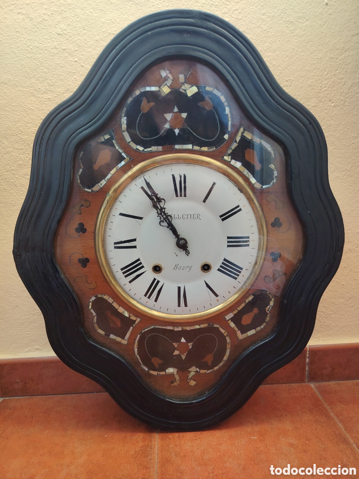 Relojes de pared: ANTIGUO RELOJ OJO DE BUEY FUNCIONANDO