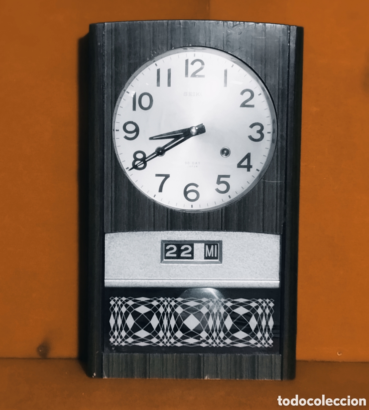 Rel&oacute;gios de parede: Reloj de pared Seiko con calendario
