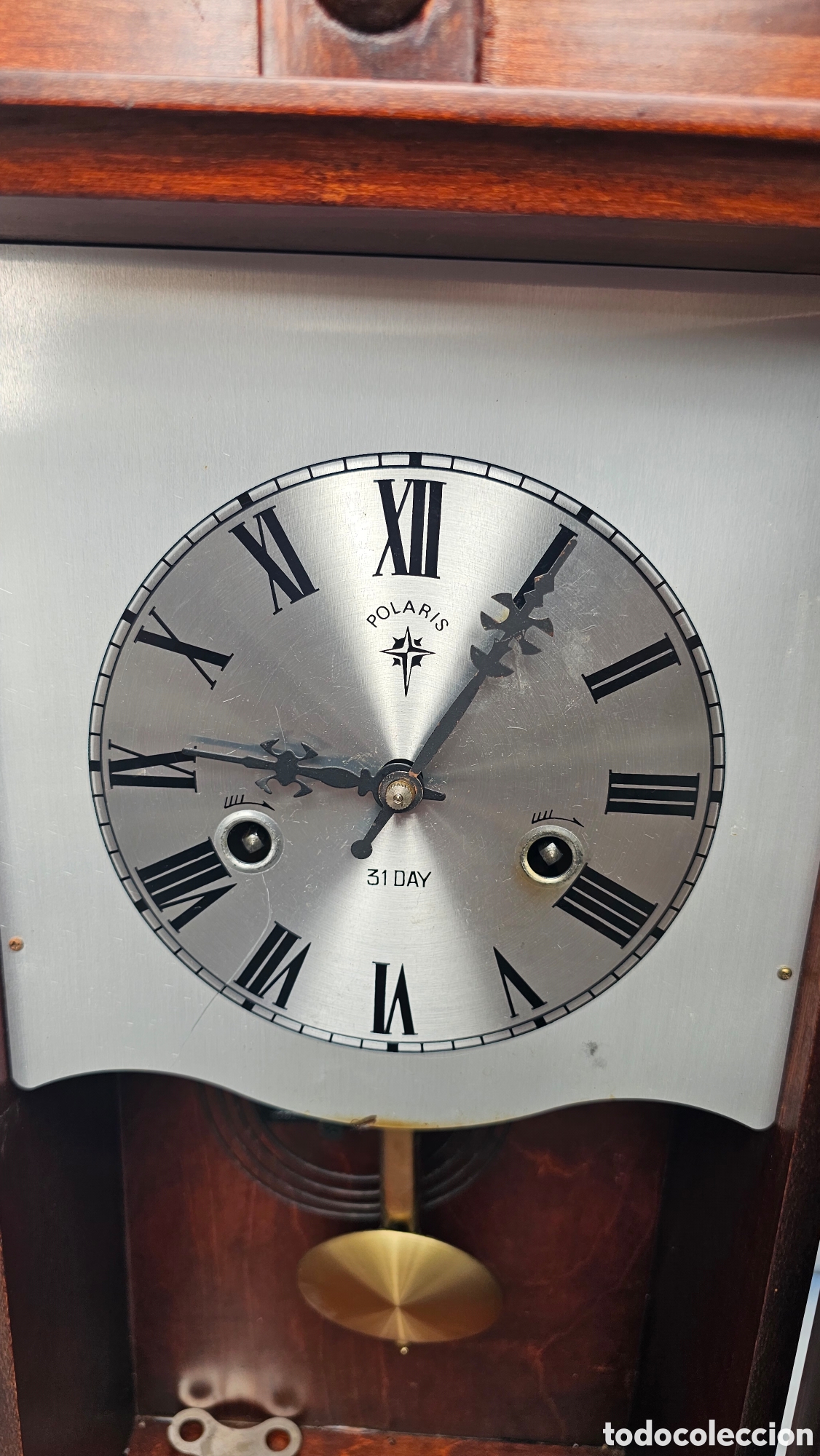 Relojes de pared: Antiguo reloj POLARIS - Foto 4