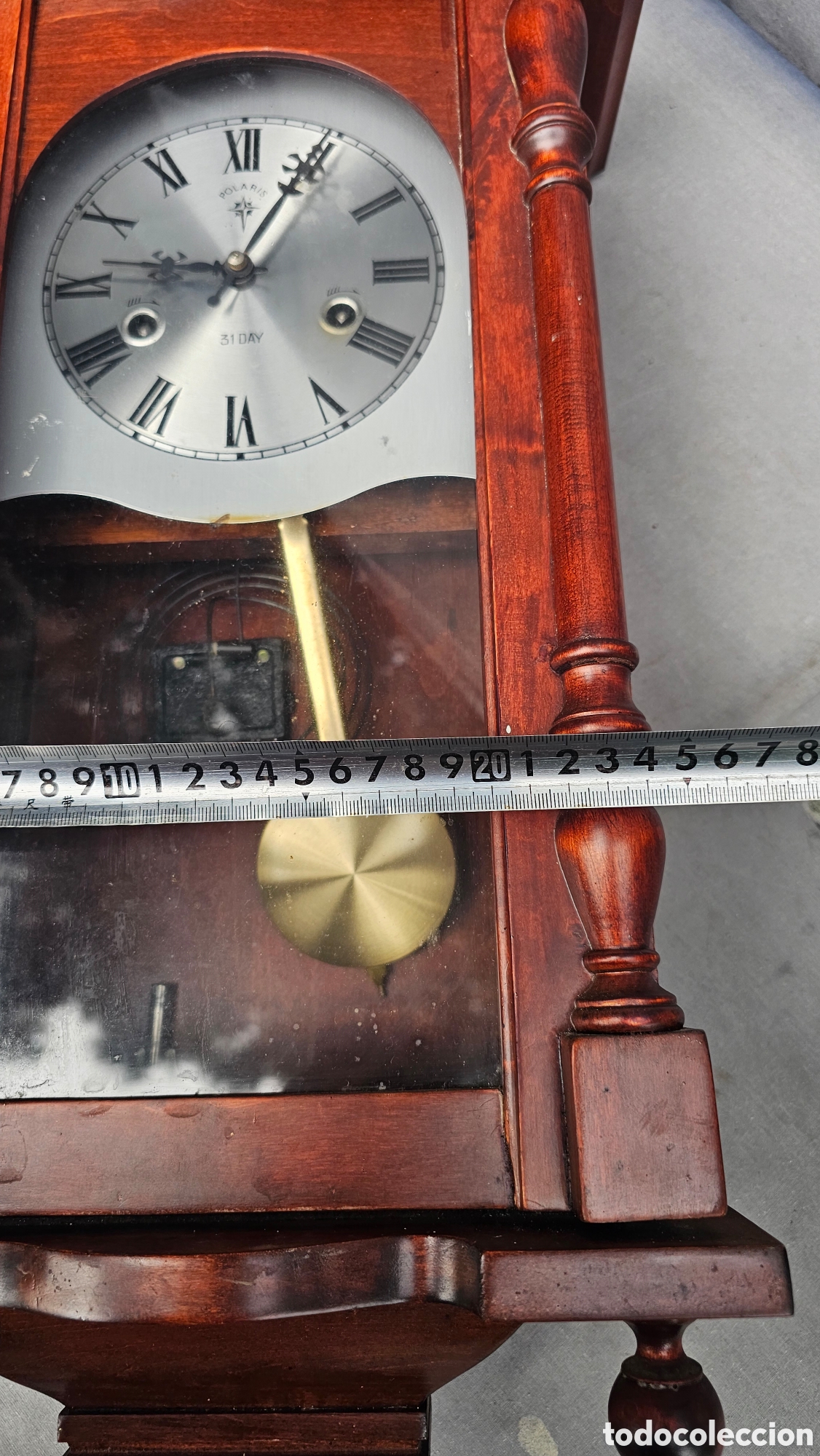 Relojes de pared: Antiguo reloj POLARIS - Foto 10