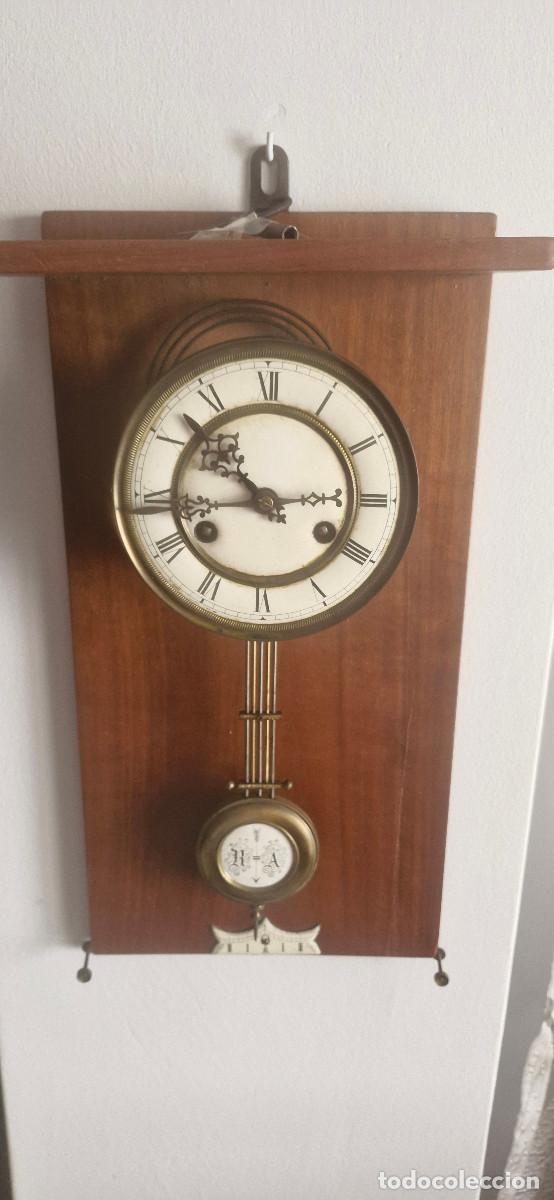 Relojes de pared: RELOS DE PENDULO DE PARED PRINCIPIOS 1900 - Foto 3