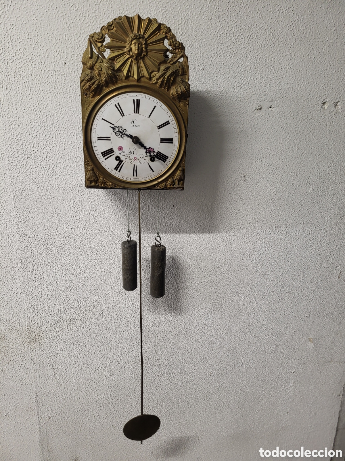 Rel&oacute;gios de parede: RELOJ DE PARED MOREZ VERNE A IT ETIENNE