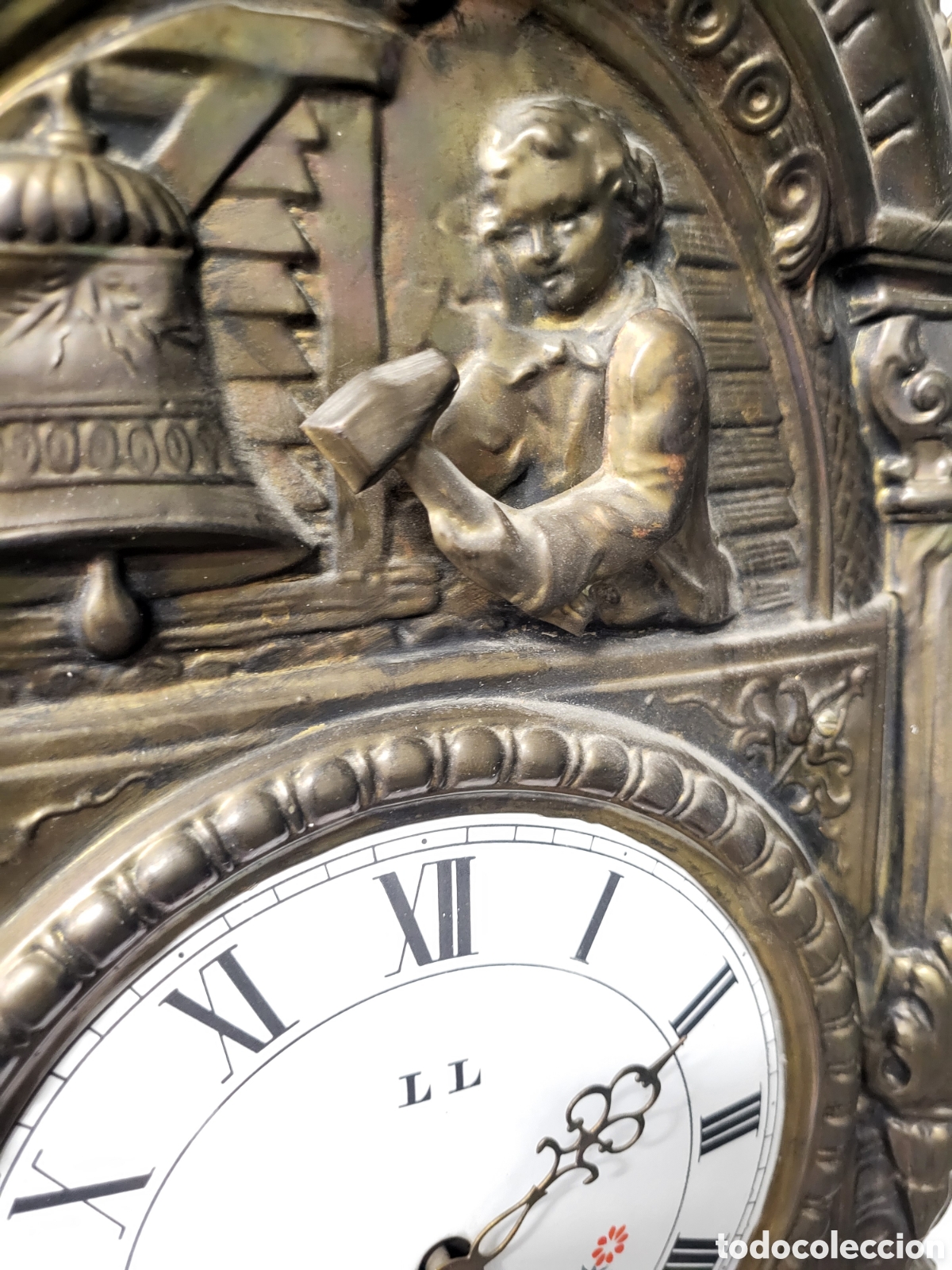 Relojes de pared: RELOJ PARED TIPO MOREZ - Foto 6