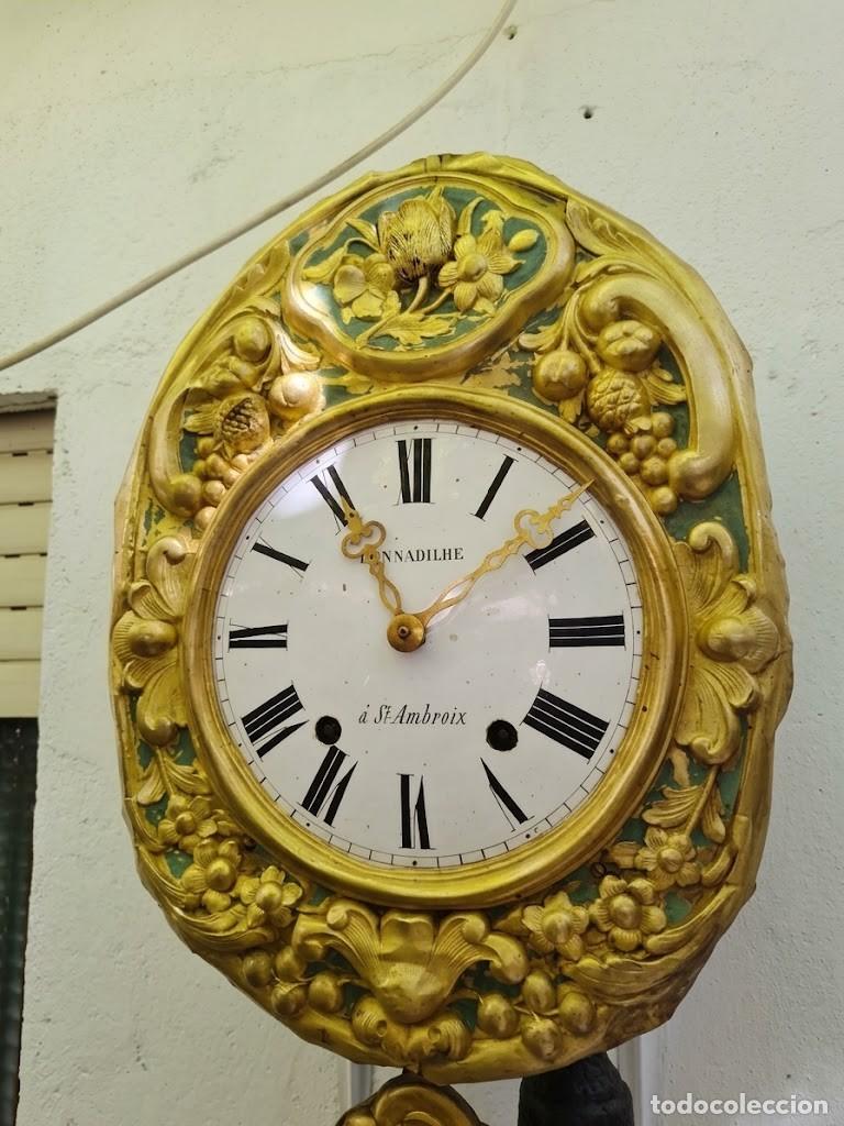 Relojes de pared: Reloj Moret Frances con p&eacute;ndulo Real... - Foto 2