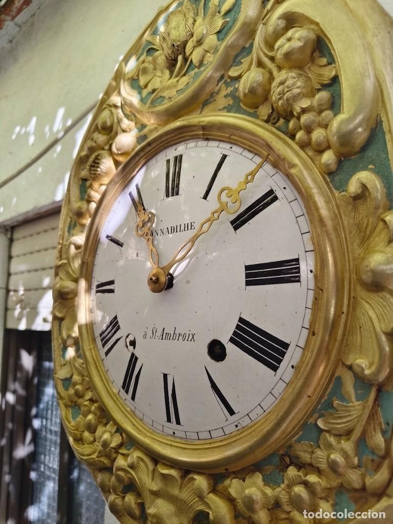 Relojes de pared: Reloj Moret Frances con p&eacute;ndulo Real... - Foto 4