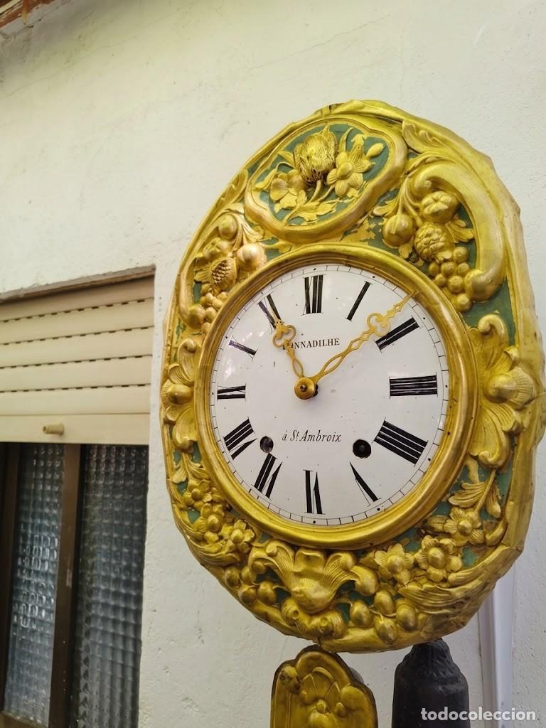 Relojes de pared: Reloj Moret Frances con p&eacute;ndulo Real... - Foto 3