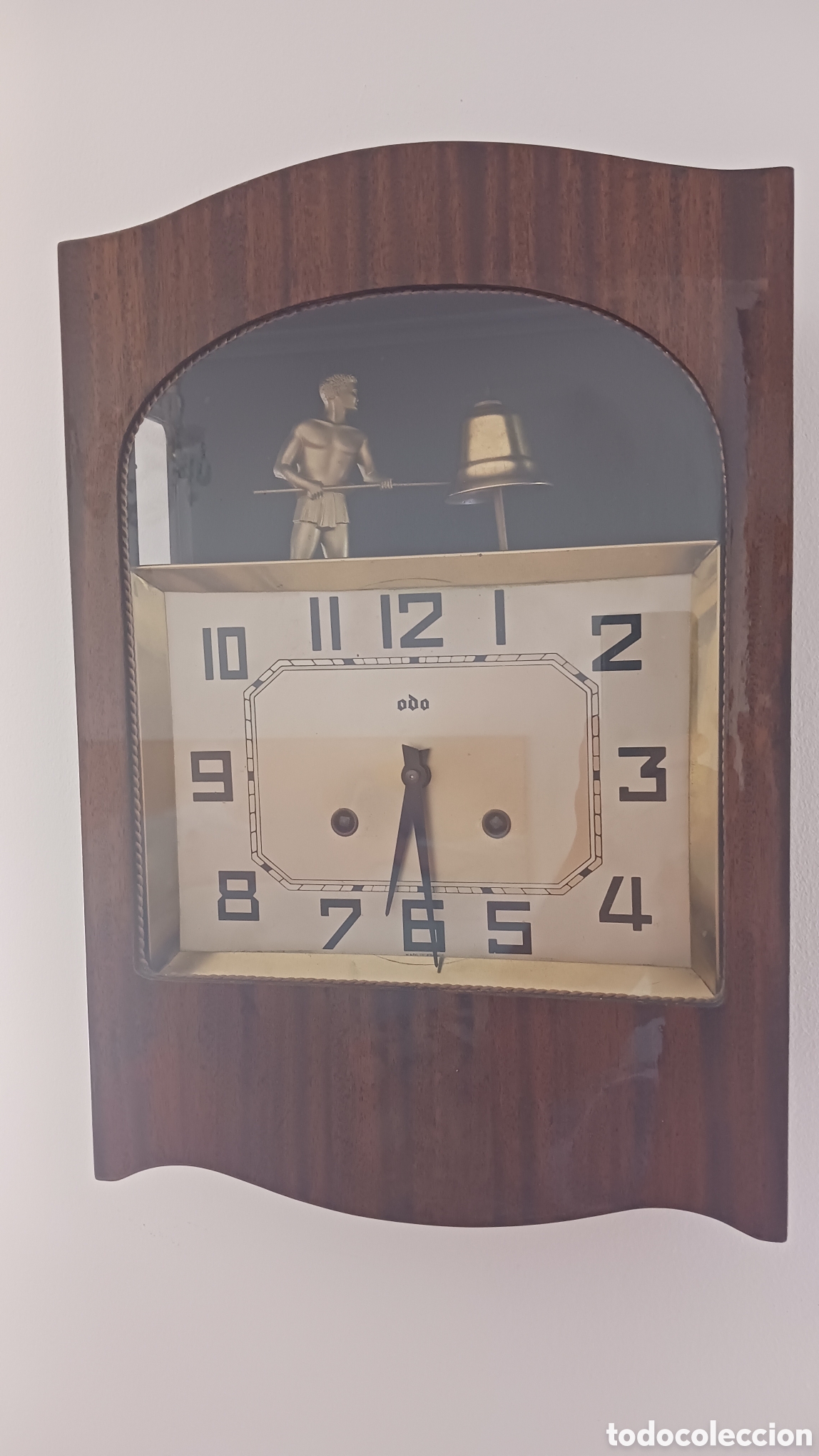 Rel&oacute;gios de parede: RELOJ DE PARED ODO, FABRICADO EN FRANCIA, A&Ntilde;OS 60