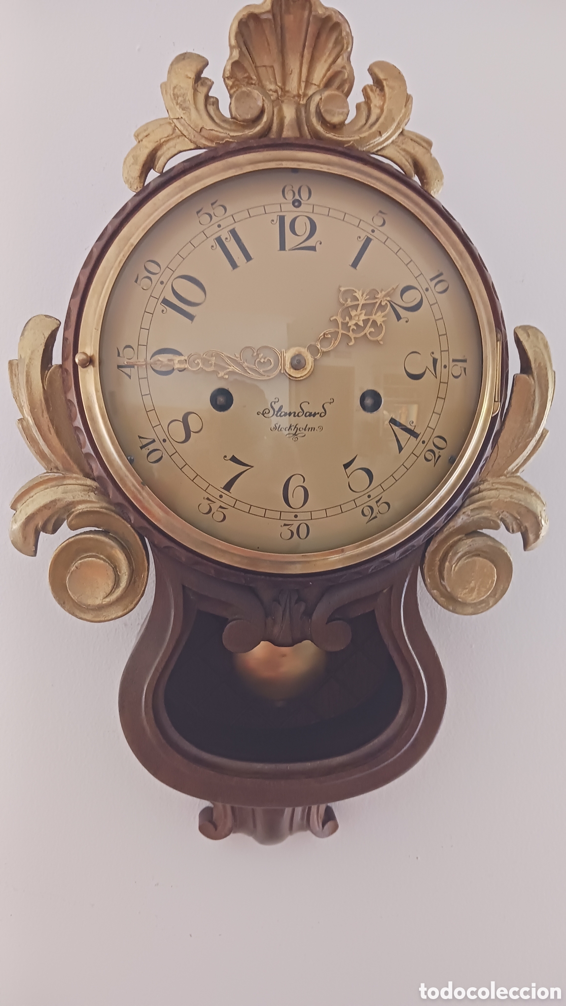 Rel&oacute;gios de parede: RELOJ DE PARED GUSTAVIANO, A&Ntilde;OS 600