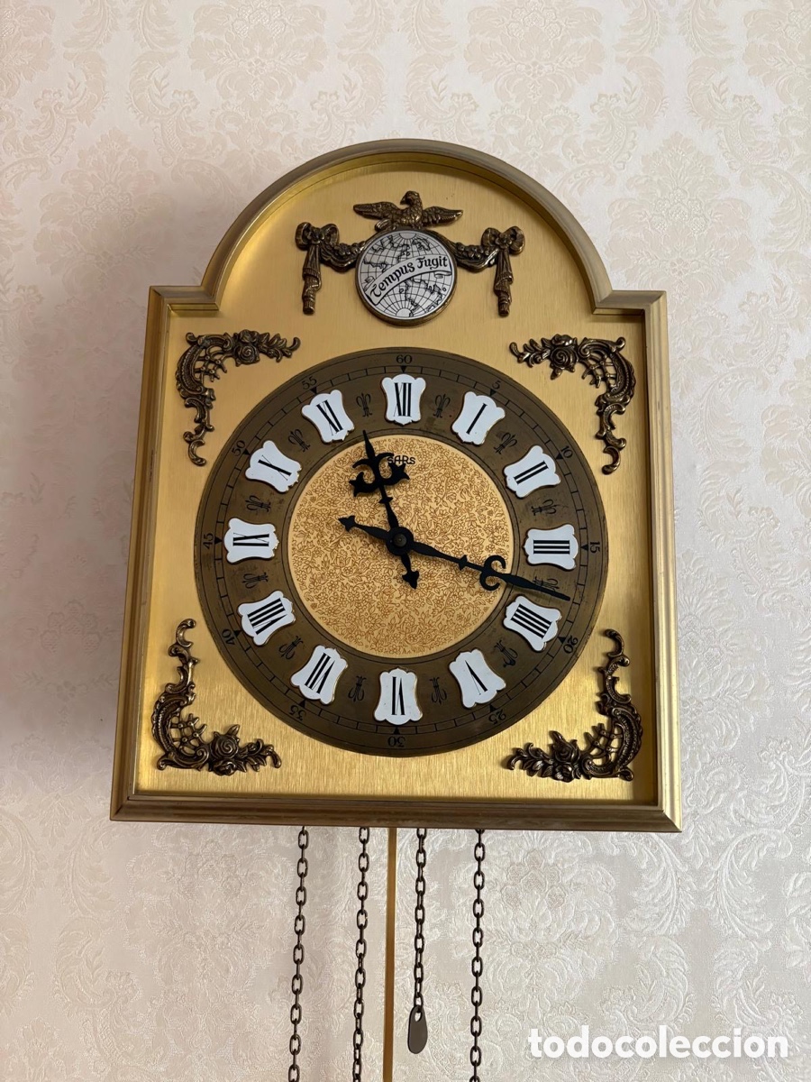 Relojes de pared: Reloj de pared SARS con p&eacute;ndulo - Foto 3