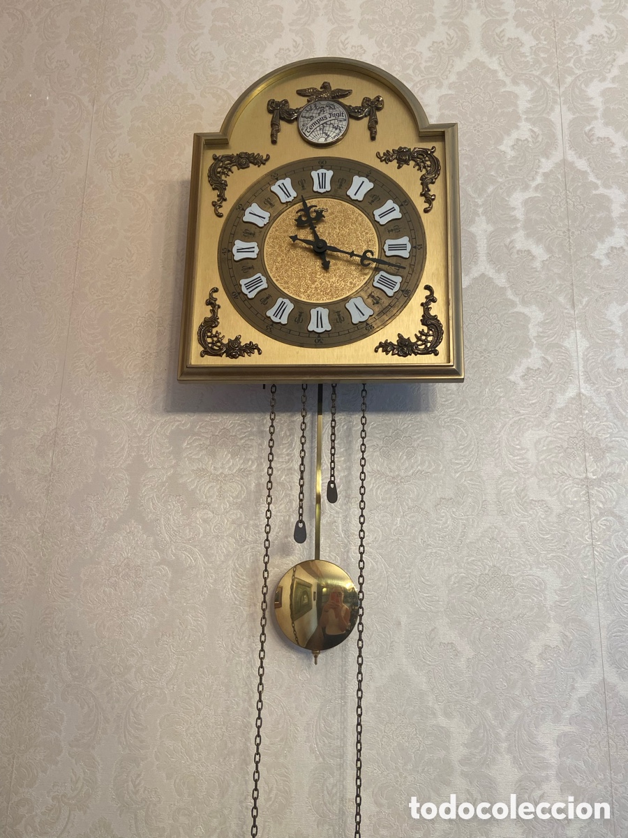 Relojes de pared: Reloj de pared SARS con p&eacute;ndulo - Foto 4