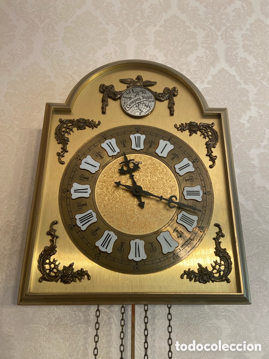 Relojes de pared: Reloj de pared SARS con p&eacute;ndulo - Foto 6