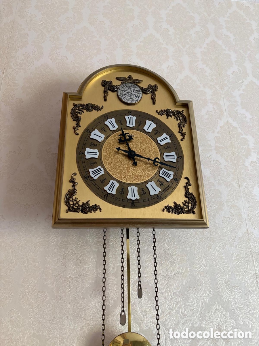Relojes de pared: Reloj de pared SARS con p&eacute;ndulo - Foto 1