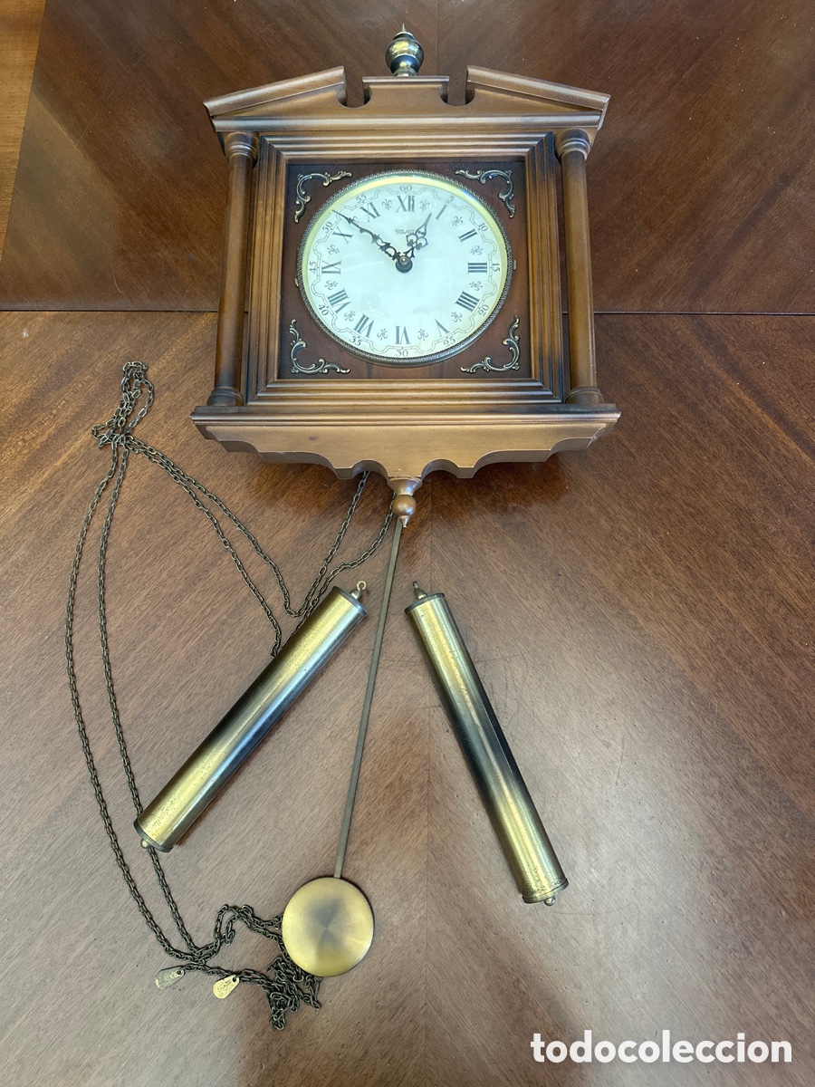 Relojes de pared: PRECIOSO RELOJ DE PARED ALEM&Aacute;N A&Ntilde;OS 70