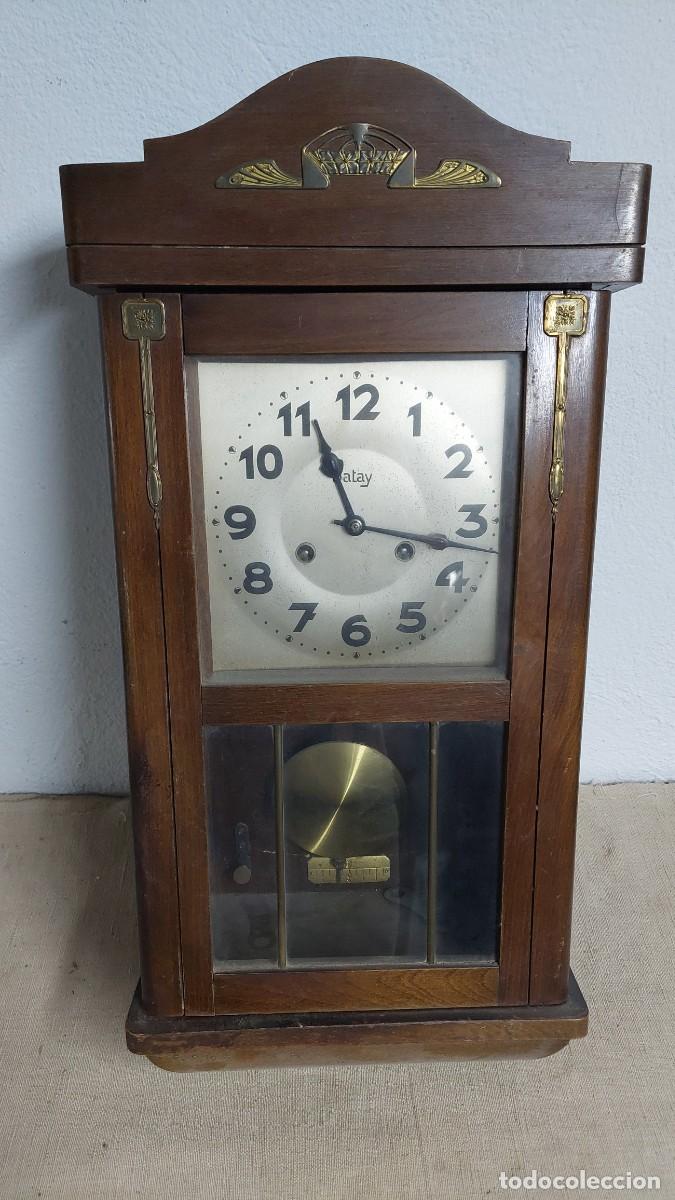 Relojes de pared: Relog de pared en madera a&ntilde;os 30 Batay