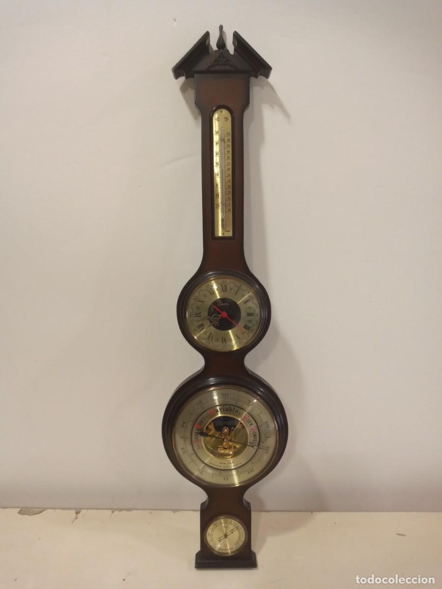 Relojes de pared: ESTACION METEOROLOGICA ANTIGUA PARED REPARAR