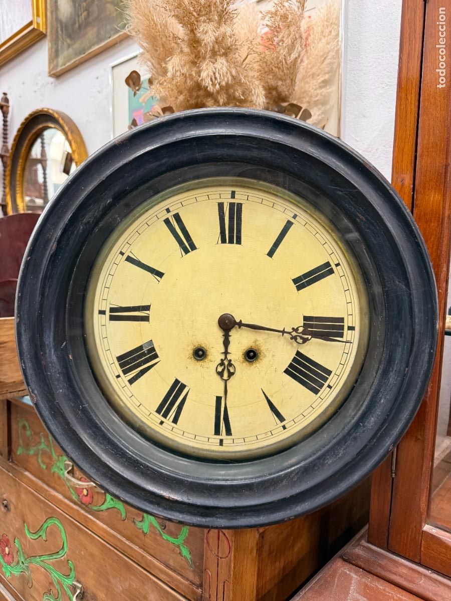 Relojes de pared: ANTIGUO RELOJ DE PARED PARA REPARAR - MEDIDA 39 CM