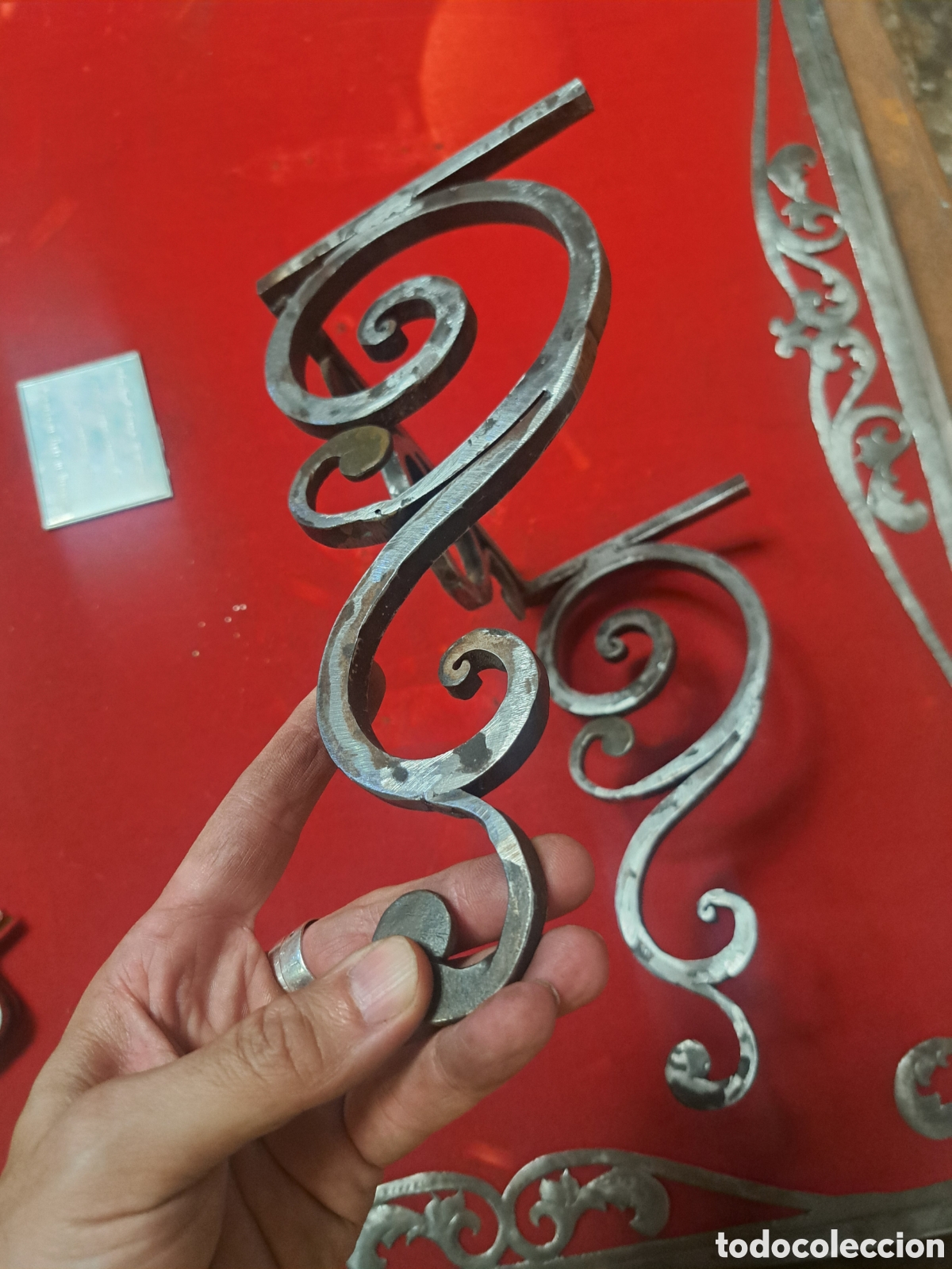 Relojes de pared: Soporte de reloj morez - Foto 7