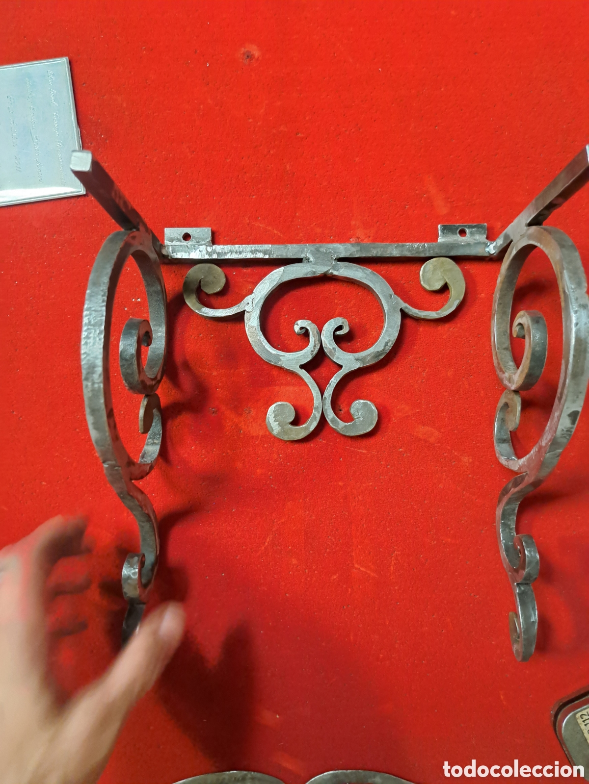 Relojes de pared: Soporte reloj morez en hierro