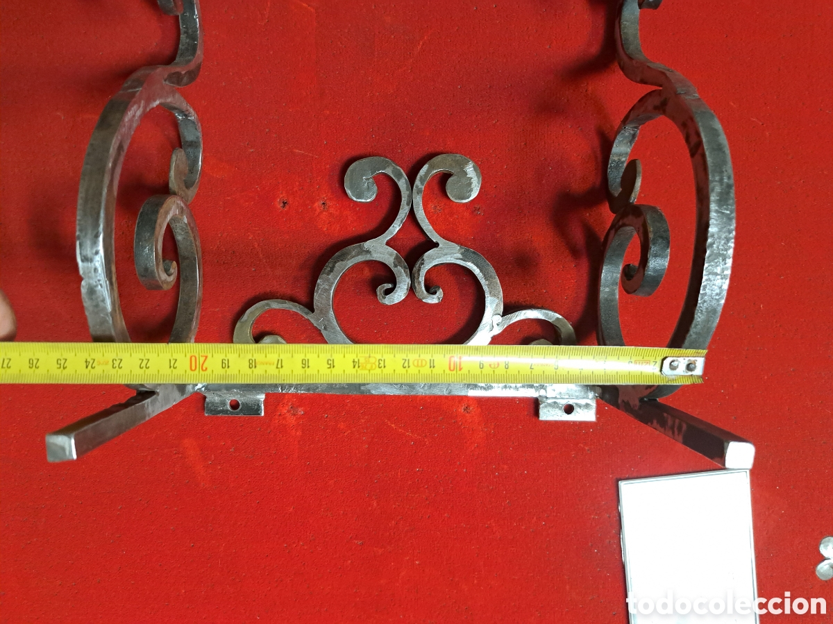 Relojes de pared: Soporte reloj morez en hierro