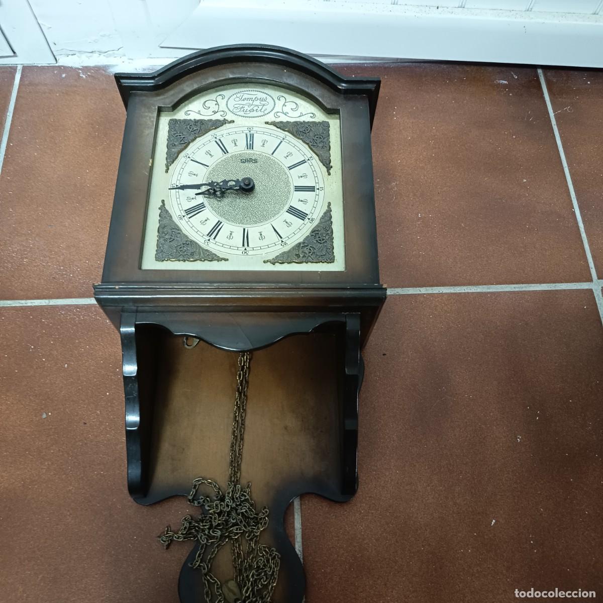 Relojes de pared: Reloj madera pared vintage - Foto 1