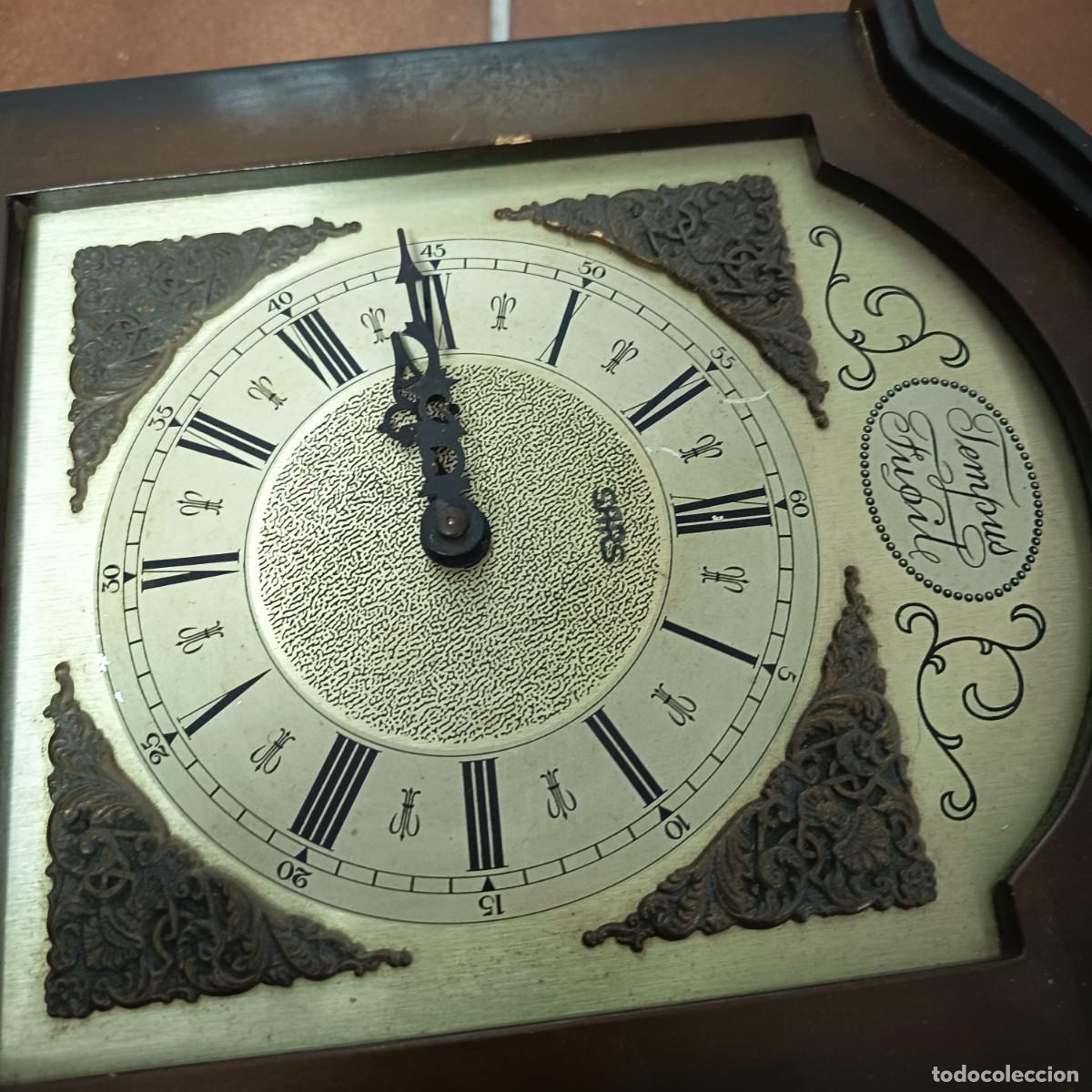 Relojes de pared: Reloj madera pared vintage - Foto 2
