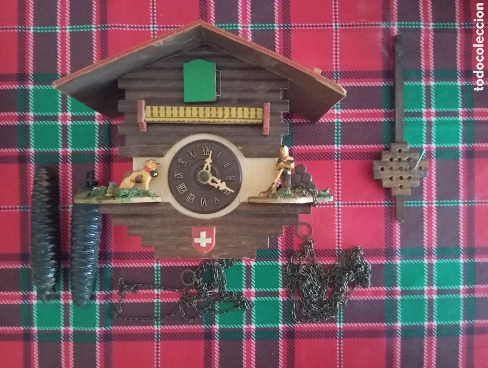 Relojes de pared: Reloj de cuco leer descripci&oacute;n