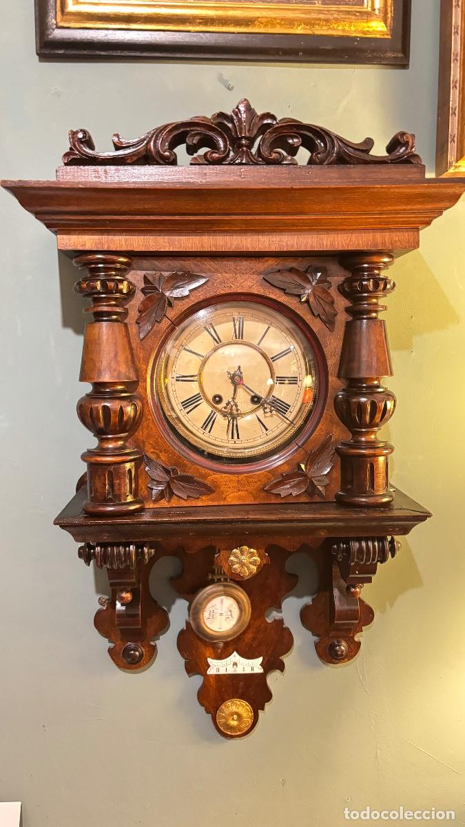Relojes de pared: Precioso, reloj manual antiguo