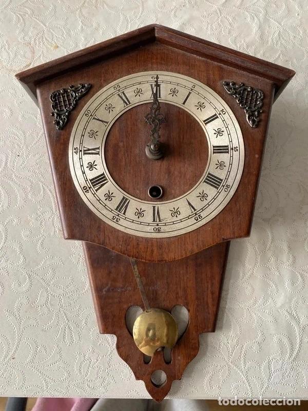 Relojes de pared: antiguo reloj de pared de cuerda