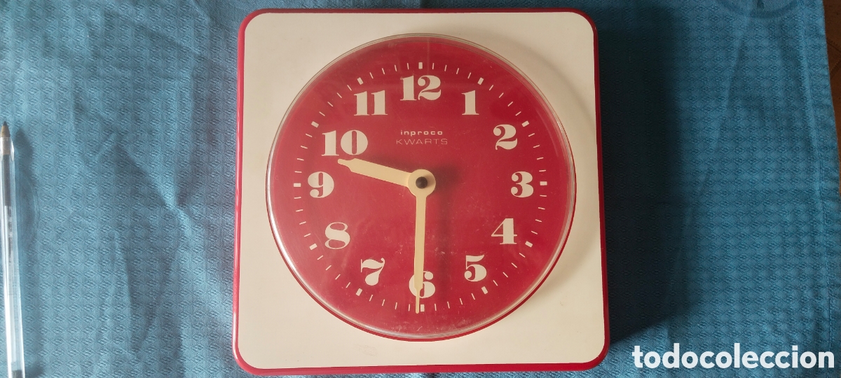 Relojes de pared: Reloj de pared vintage Inproco Kwarts