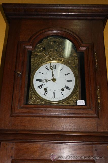 Relojes de pie: RELOJ DE &Eacute;POCA,CAJA ROBLE REF.3592 - Foto 2