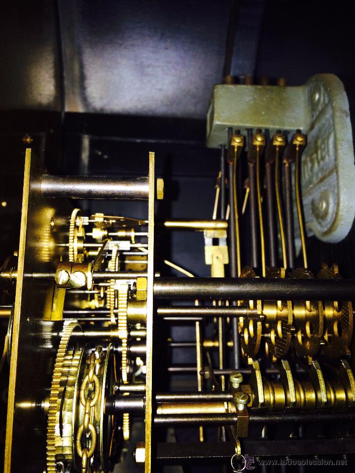 Relojes de pie: RELOJ DE PIE CARRILL&Oacute;N DE GRANDES DIMENSIONES - Foto 6