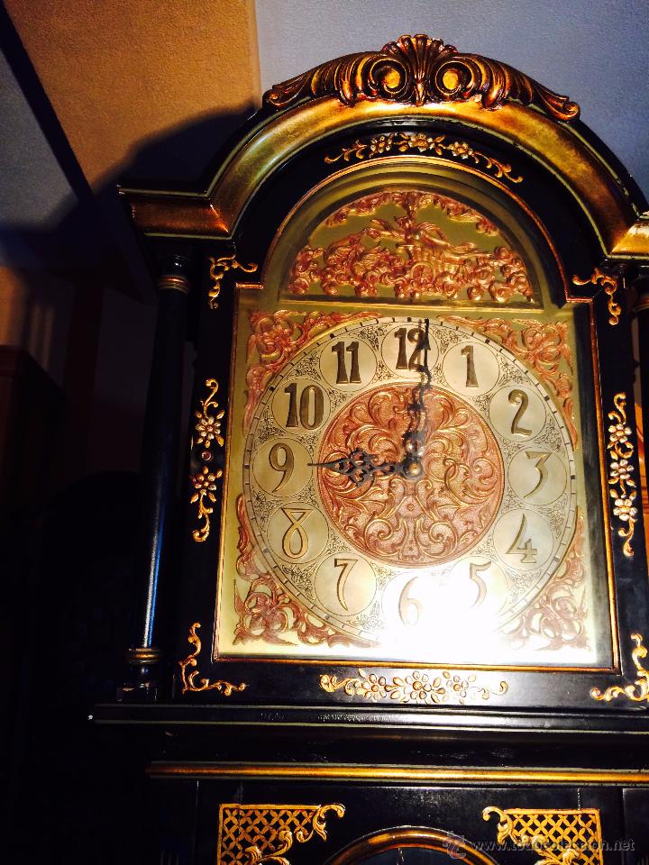 Relojes de pie: RELOJ DE PIE CARRILL&Oacute;N DE GRANDES DIMENSIONES - Foto 9