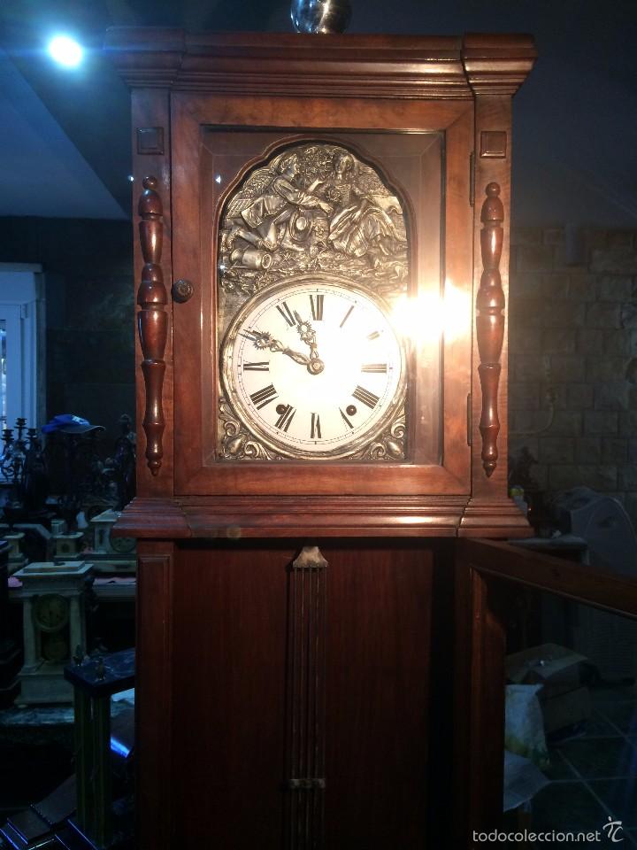 Relojes de pie: ANTIGUO RELOJ DE PIE MOREZ - Foto 6
