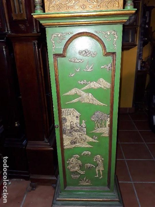 Relojes de pie: CAJA DE RELOJ DE PIE LENZKIRCH - Foto 3
