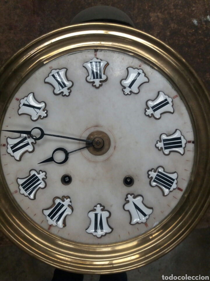 Relojes de pie: Reloj Morez de 4 campanas - Foto 7