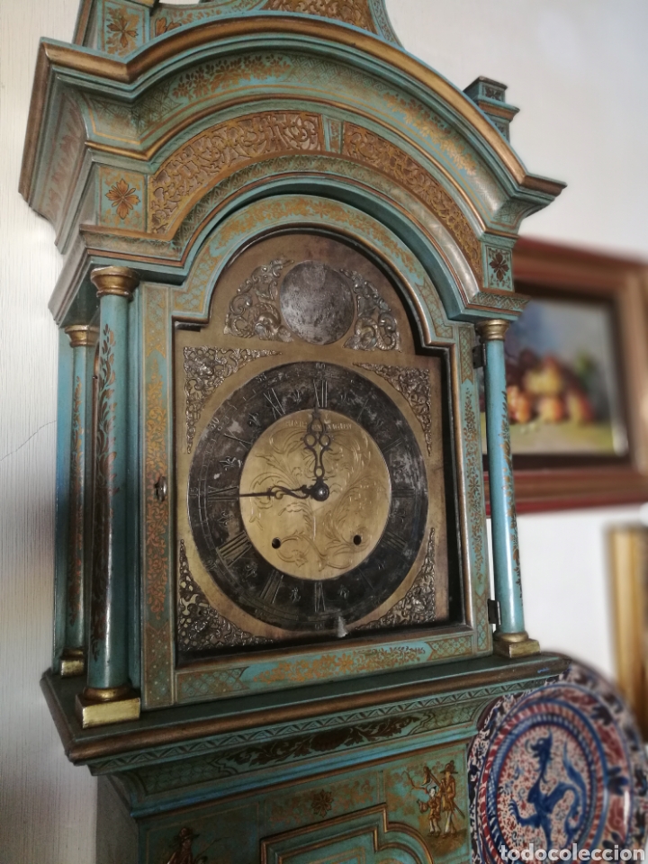 Relojes de pie: Reloj inglés siglo XIX - Foto 3 - 171324149