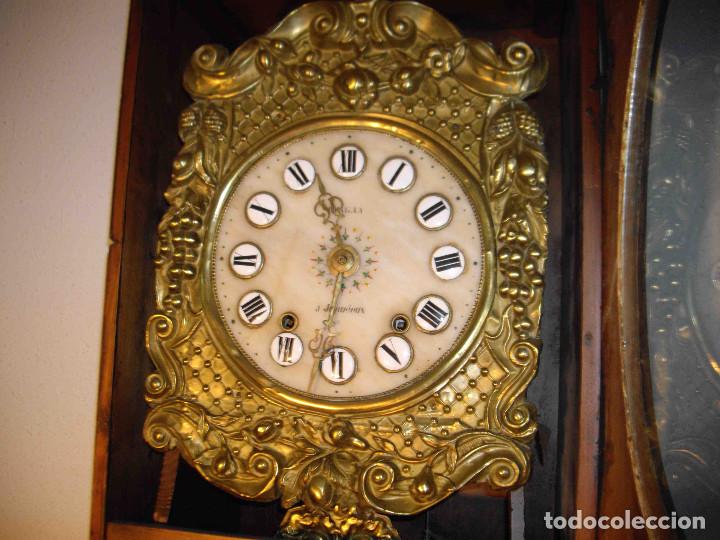 Relojes de pie: RELOJ DE PIE MONET EPAILLY - Foto 9