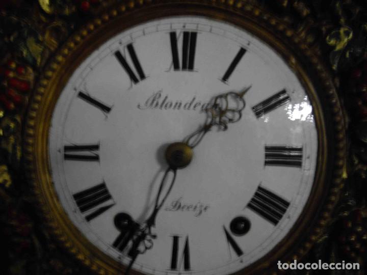 Relojes de pie: RELOJ DE PIE MONET BLANDEAU - Foto 6