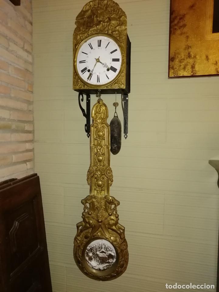 Relojes de pie: RELOJ PENDULO REAL POLICROMADO - Foto 1