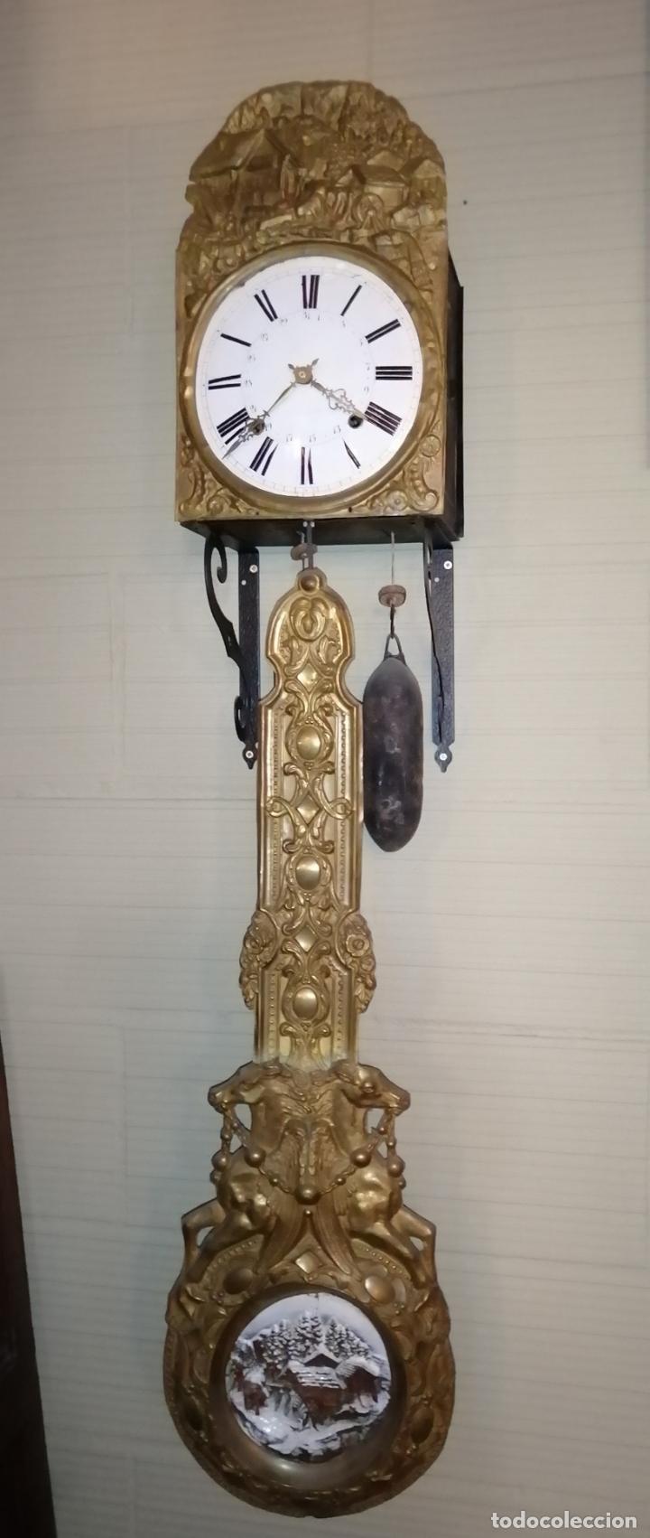 Relojes de pie: RELOJ PENDULO REAL POLICROMADO - Foto 7
