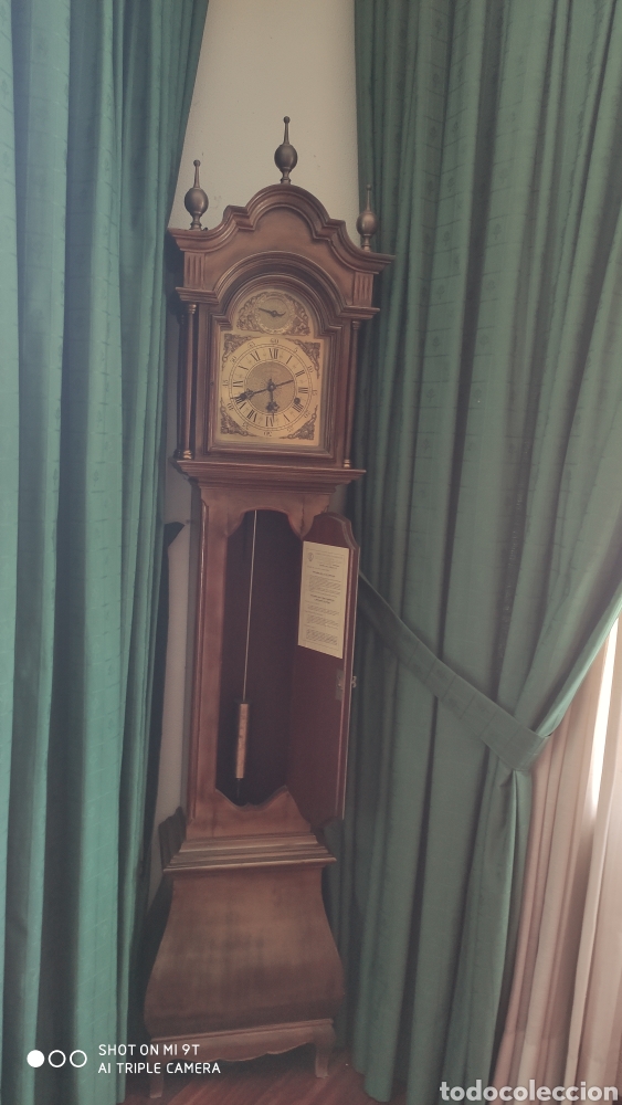 Relojes de pie: Reloj de pi&eacute; con carrill&oacute;n - Foto 4